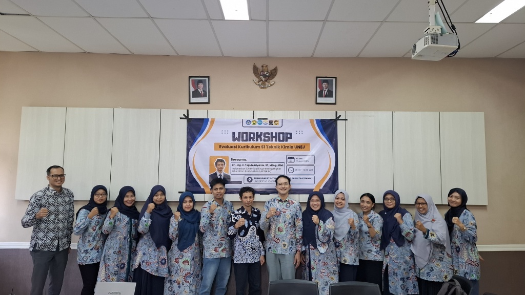 Menuju Teknik Kimia Unggul: Prodi S1 Teknik Kimia Universitas Jember Gelar Workshop Evaluasi Kurikulum dan FGD